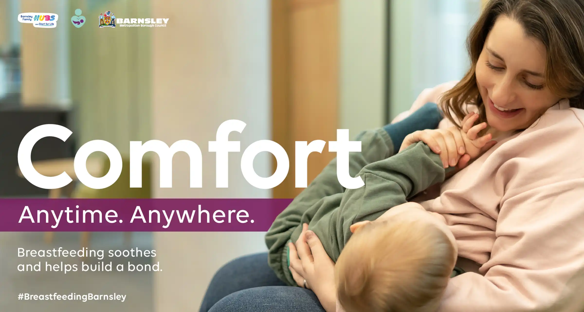 Barnsley Council breastfeeding multi-channel campaign